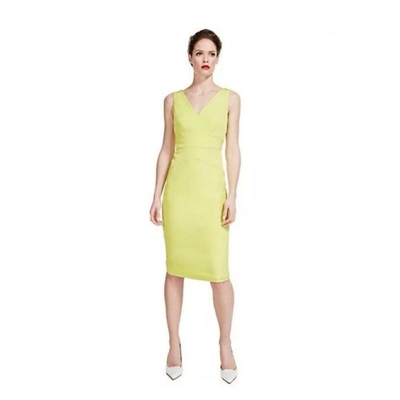 Per Una Speziale Dresses & Skirts - Per Una Speziale Women Sleeveless V-Neck Paneled Sheath Dress Size 12